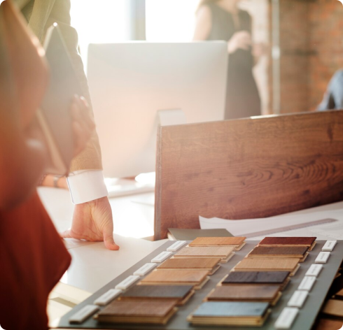 Floors displayed in Corpus Christi showroom